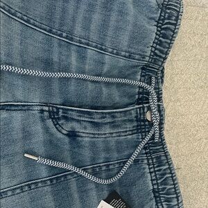 Liverpool Light Blue Jean Shorts